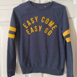 Navy Blue Sweatshirt